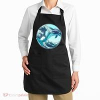 The Great Wave Dolphin Apron thumb 2