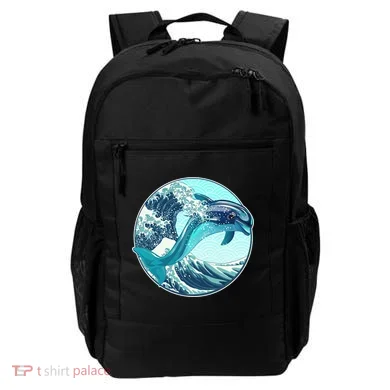 The Great Wave Dolphin Backpack