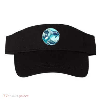 The Great Wave Dolphin Visor