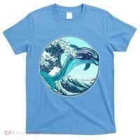 The Great Wave Dolphin T-Shirt thumb 0