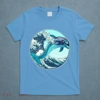 The Great Wave Dolphin T-Shirt thumb 4