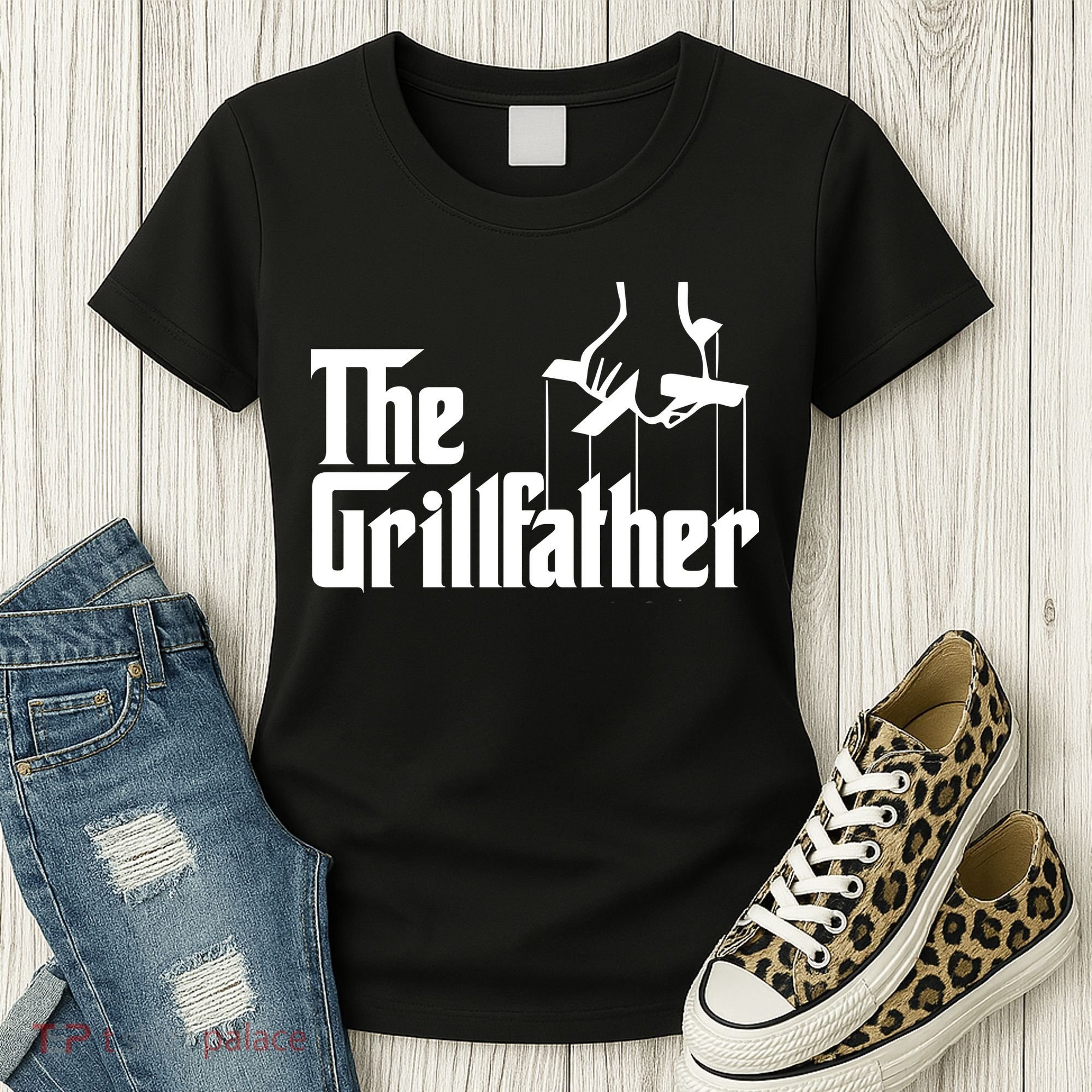 The Grillfather  Women's T-Shirt