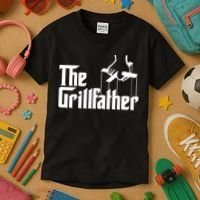 The Grillfather  Kids T-Shirt thumb 3