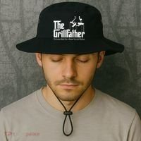 The Grillfather Burger You Can't Refuse Bucket Hat thumb 2