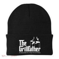 The Grillfather Burger You Can't Refuse Beanie thumb 0
