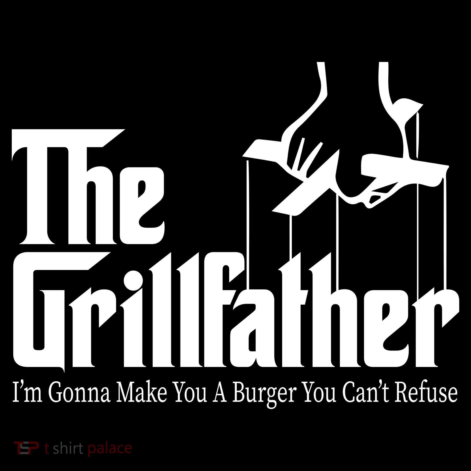 The Grillfather Burger You Can't Refuse Mousepad