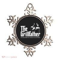 The Grillfather Burger You Can't Refuse Ornament thumb 0