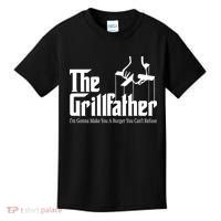 The Grillfather Burger You Can't Refuse Kids T-Shirt thumb 0