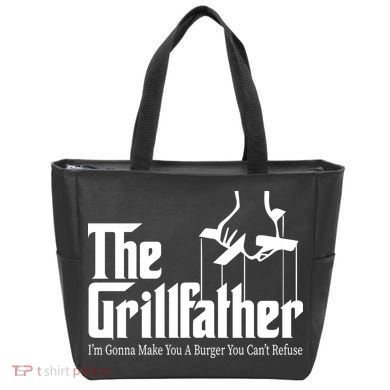 The Grillfather Burger You Can't Refuse Tote Bag