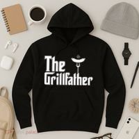 The Grillfather Father's Day Grill Hoodie thumb 3