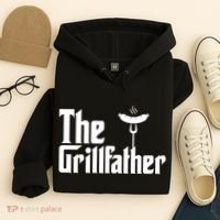 The Grillfather Father's Day Grill Hoodie thumb 4