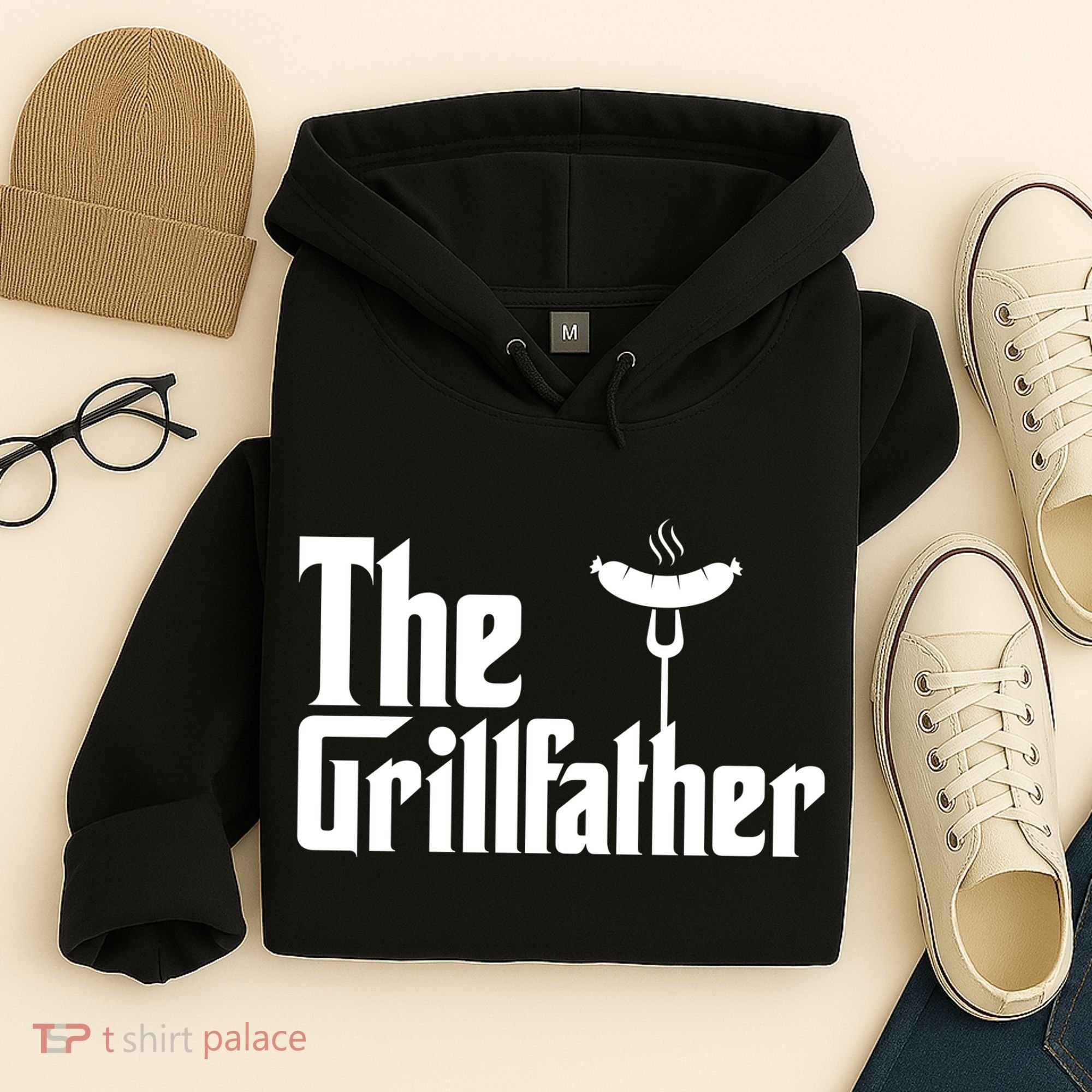 The Grillfather Father's Day Grill Hoodie