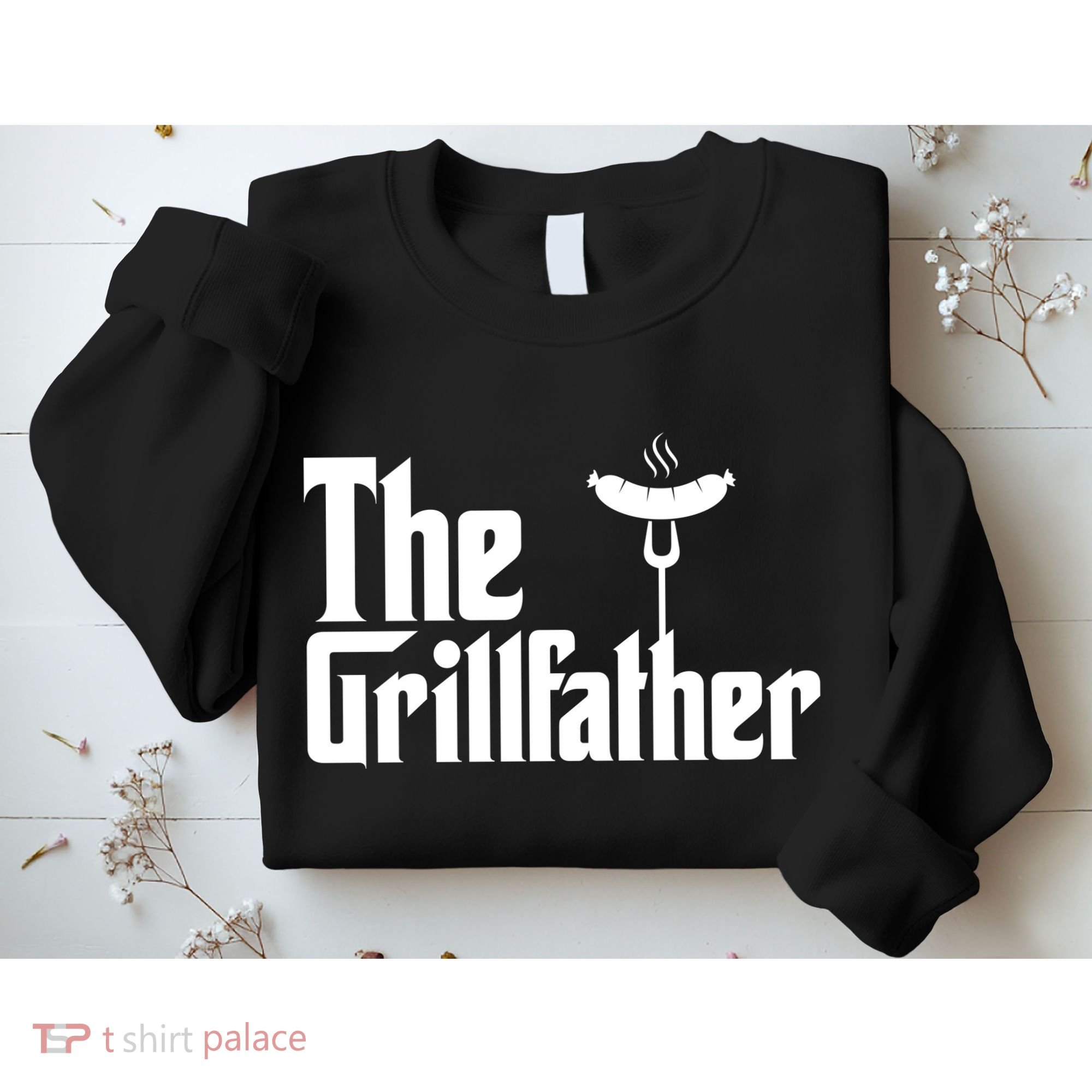 The Grillfather Father's Day Grill Sweatshirt