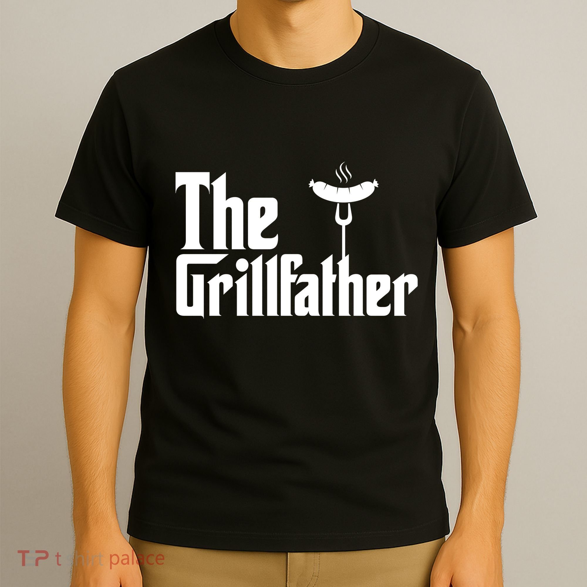 The Grillfather Father's Day Grill T-Shirt
