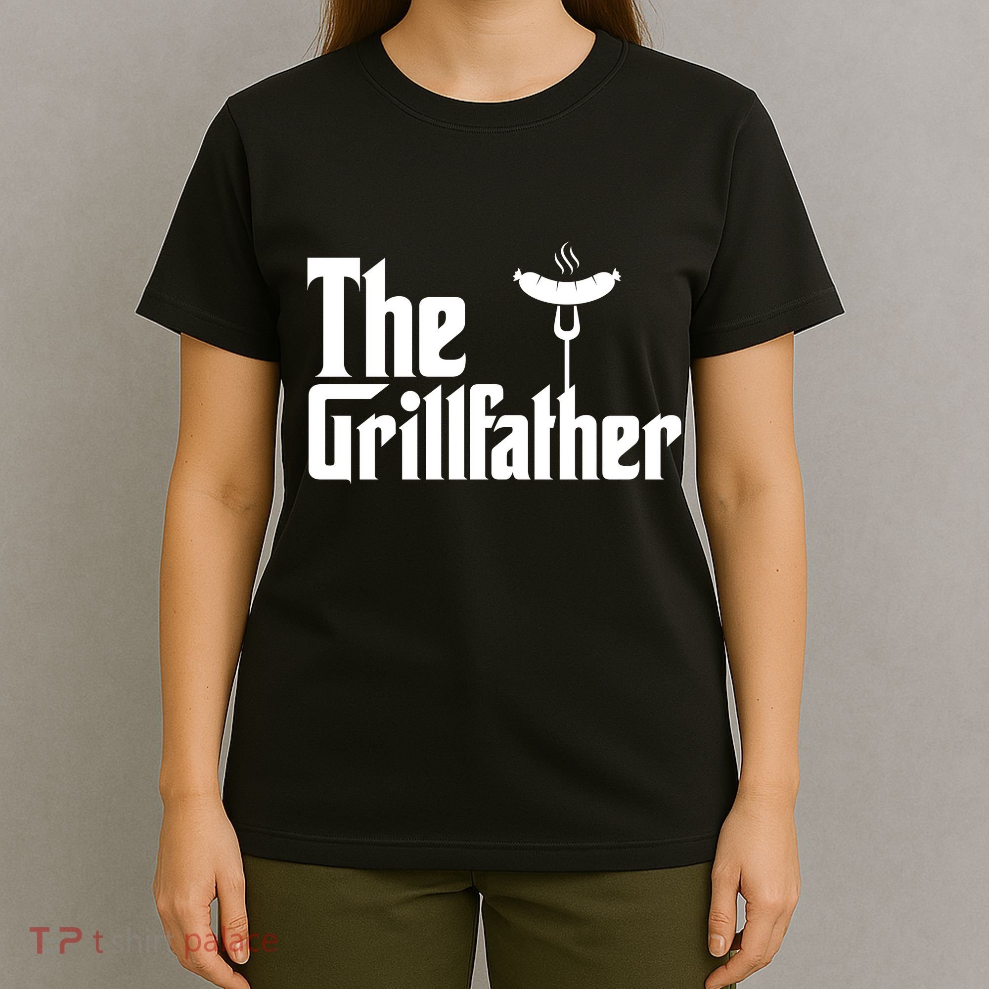 The Grillfather Father's Day Grill T-Shirt