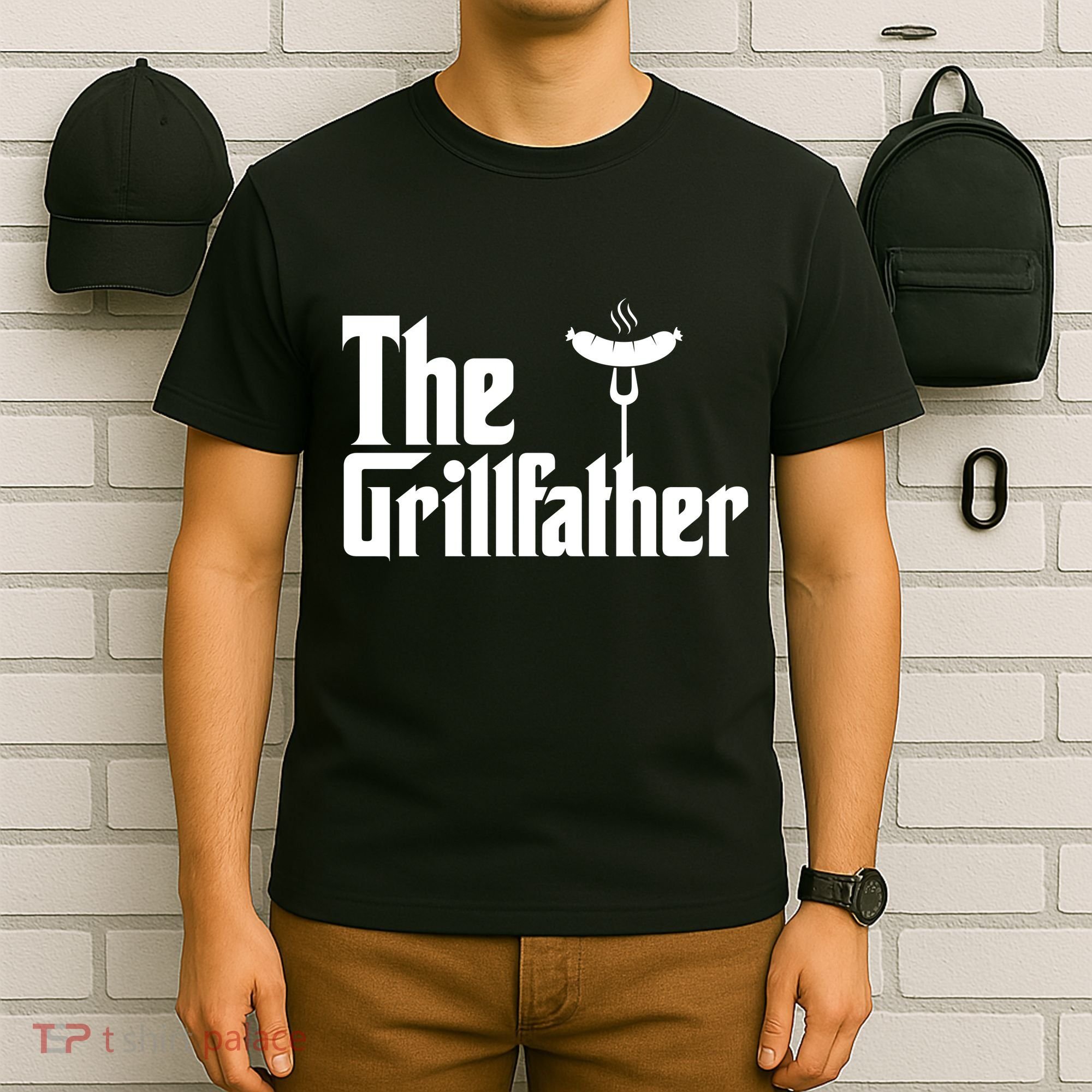 The Grillfather Father's Day Grill T-Shirt