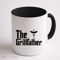 The Grillfather Father's Day Grill Coffee Mug thumb 1