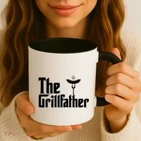 The Grillfather Father's Day Grill Coffee Mug thumb 3