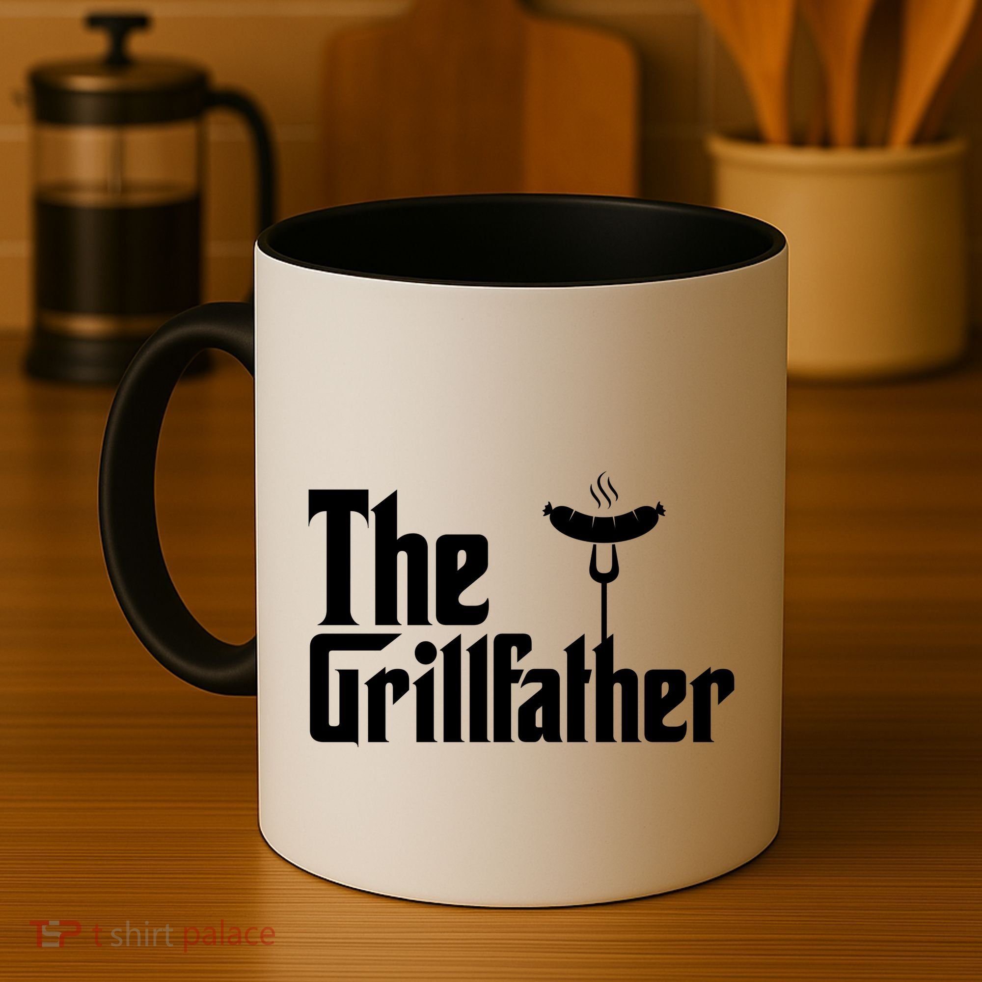 The Grillfather Father's Day Grill Coffee Mug