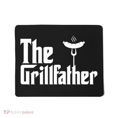 The Grillfather Father's Day Grill Mousepad