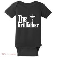 The Grillfather Father's Day Grill Baby Bodysuit thumb 0