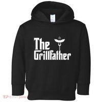 The Grillfather Father's Day Grill Toddler Hoodie thumb 0