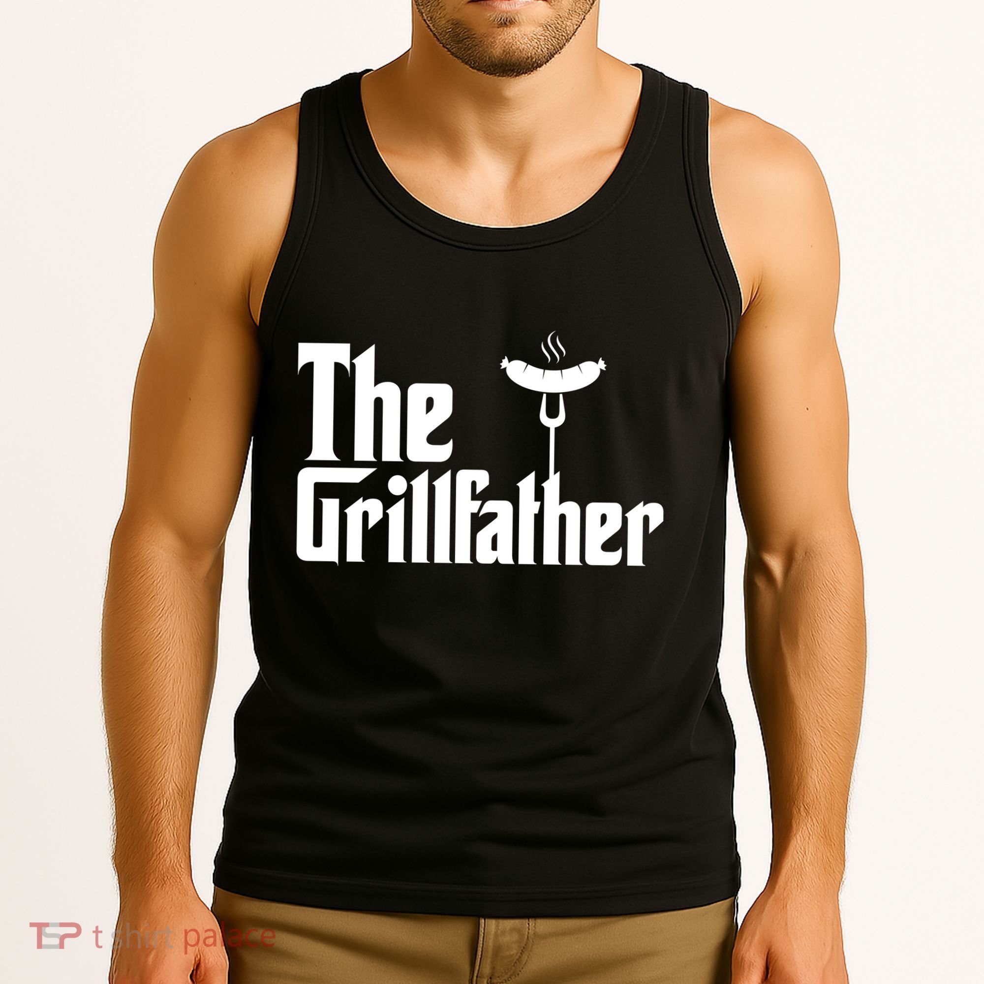 The Grillfather Father's Day Grill Tank Top