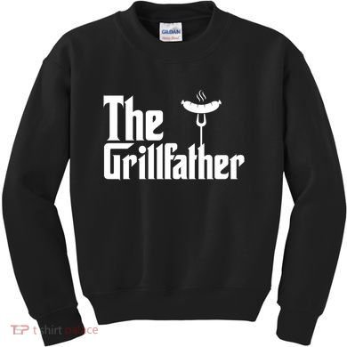 The Grillfather Father's Day Grill Kids Sweatshirt