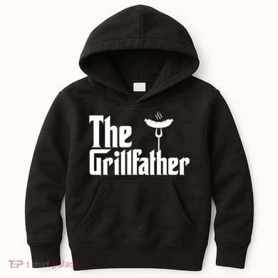 The Grillfather Father's Day Grill Kids Hoodie