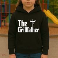 The Grillfather Father's Day Grill Kids Hoodie thumb 3