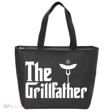The Grillfather Father's Day Grill Tote Bag