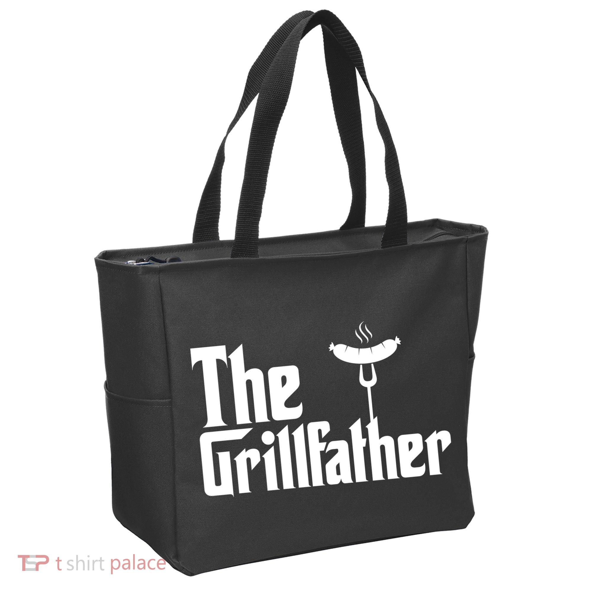 The Grillfather Father's Day Grill Tote Bag
