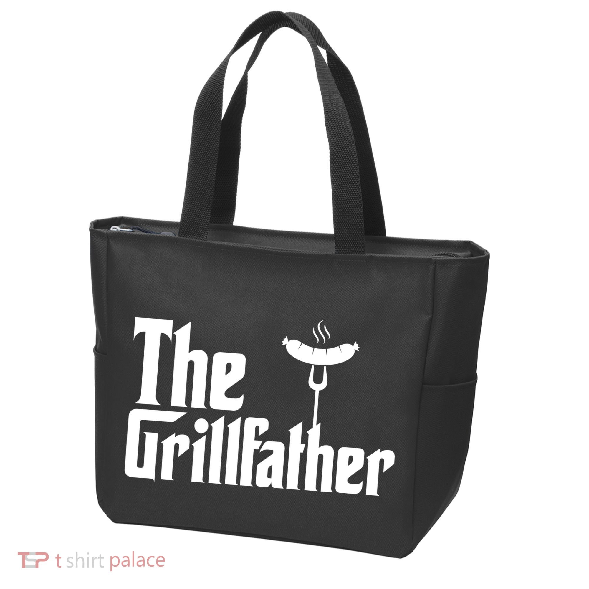 The Grillfather Father's Day Grill Tote Bag