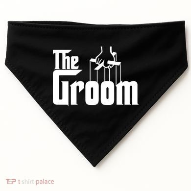 The Groom USA-Made Doggie Bandana