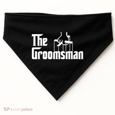 The Groomsman  USA-Made Doggie Bandana