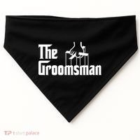The Groomsman  USA-Made Doggie Bandana thumb 0