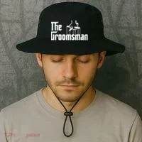 The Groomsman  Bucket Hat thumb 2