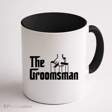 The Groomsman Coffee Mug back