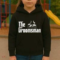 The Groomsman  Kids Hoodie thumb 3