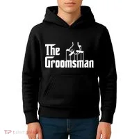 The Groomsman  Kids Hoodie thumb 4