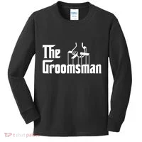 The Groomsman  Kids Long Sleeve Shirt thumb 0