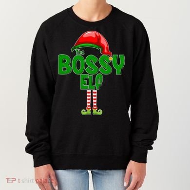 The Grumpy Elf Matching Christmas Women's Sweatshirt