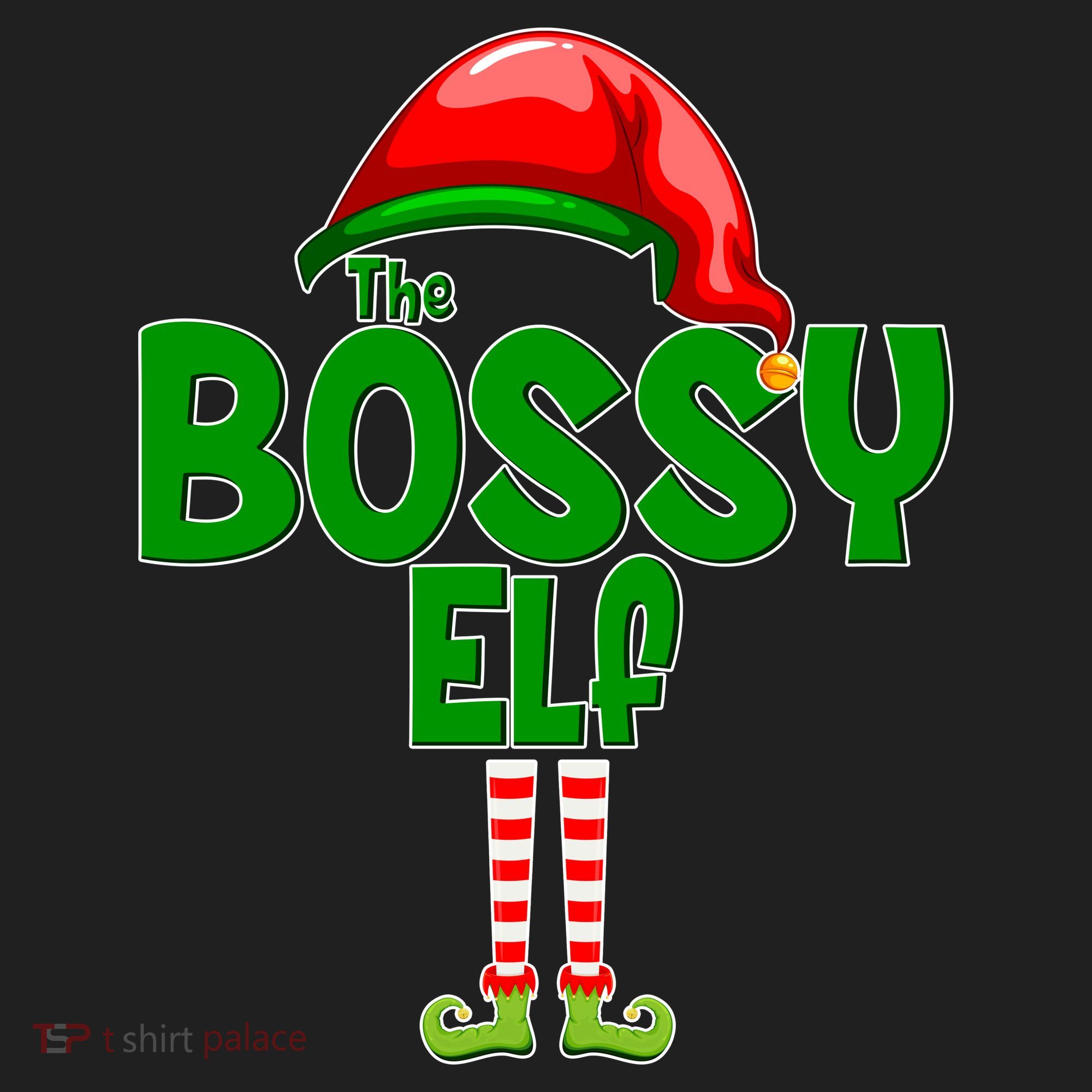 The Grumpy Elf Matching Christmas Beanie
