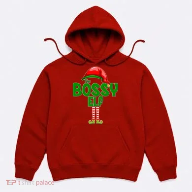 The Grumpy Elf Matching Christmas Hoodie