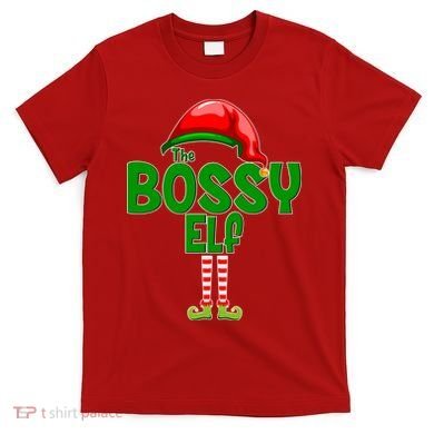 The Grumpy Elf Matching Christmas T-Shirt