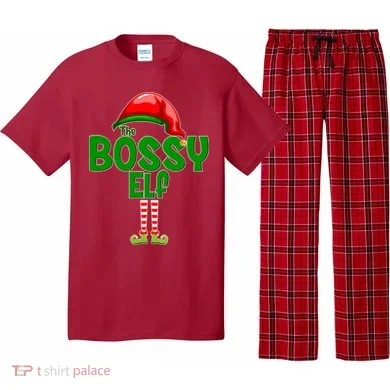 The Grumpy Elf Matching Christmas Pajama Set