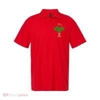 The Grumpy Elf Matching Christmas Polo thumb 0
