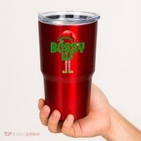 The Grumpy Elf Matching Christmas Tumbler thumb 2
