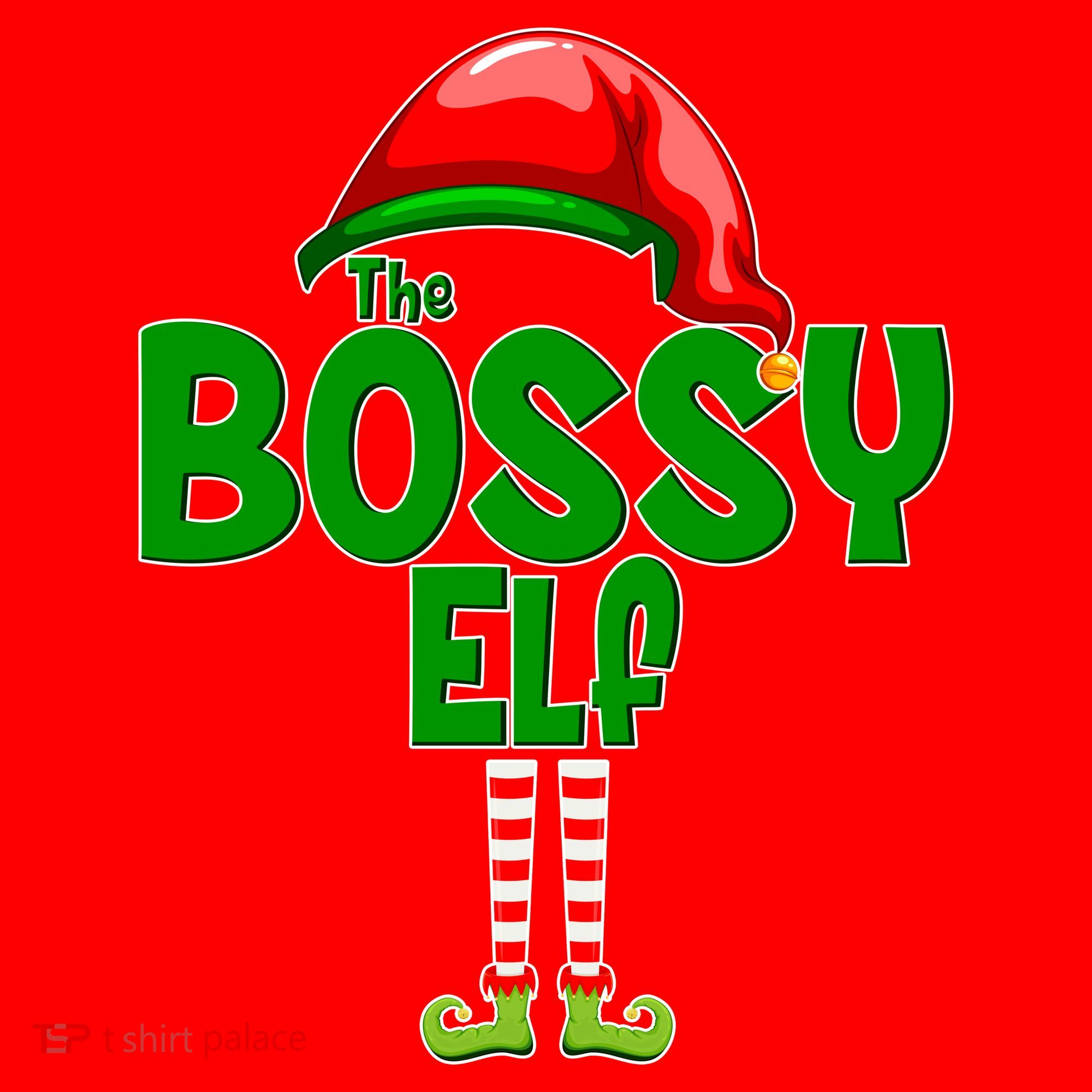 The Grumpy Elf Matching Christmas Tote Bag