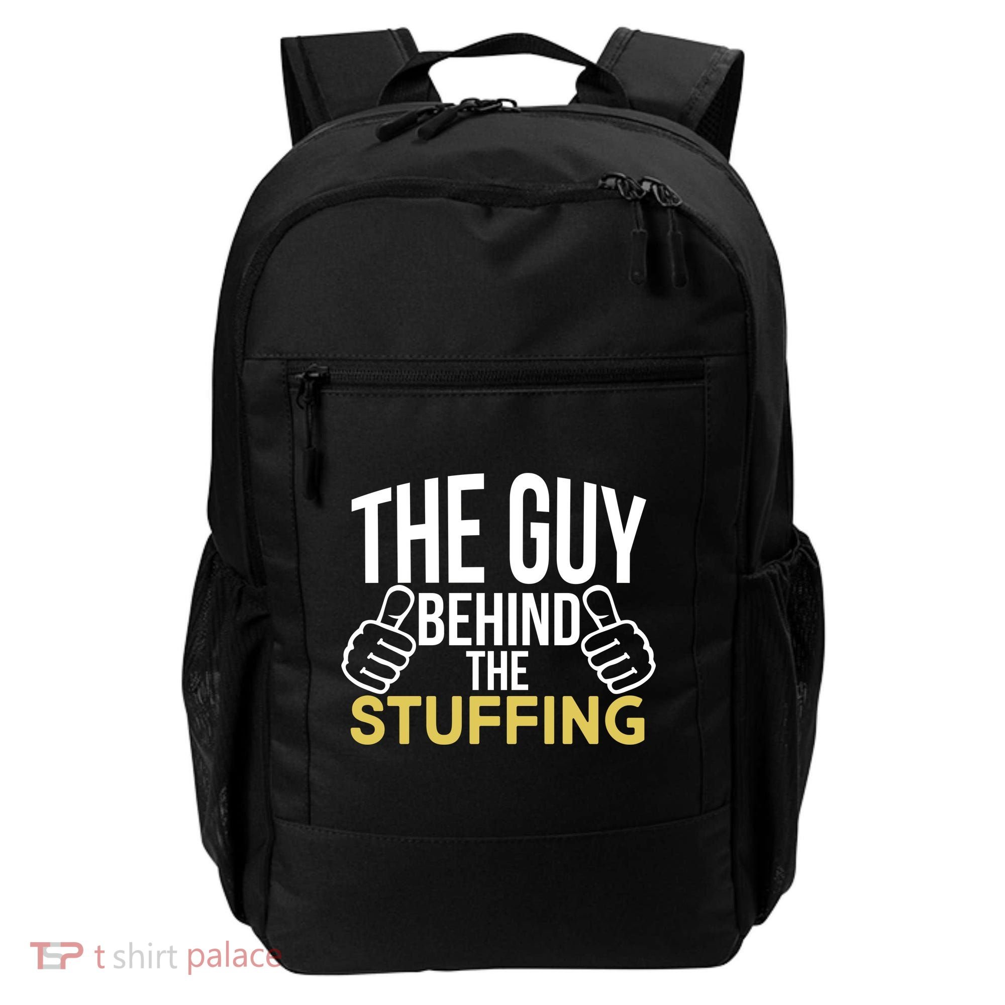 The Guy Behind The Stuffing Backpack